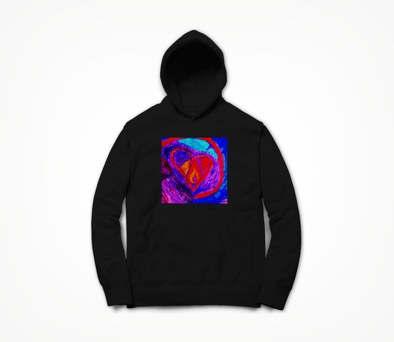 Heart Fire Hoodie