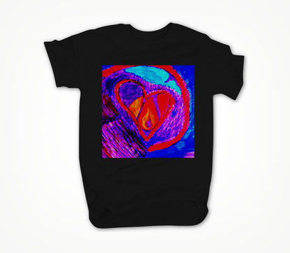 Heart Fire Unisex T-shirt