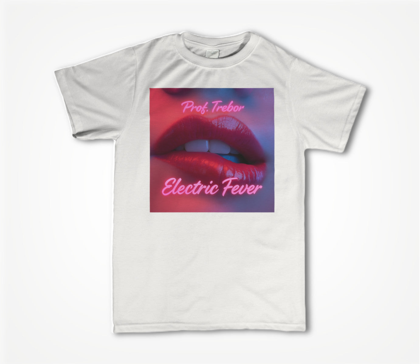 Electric Fever lips Unisex T-shirt