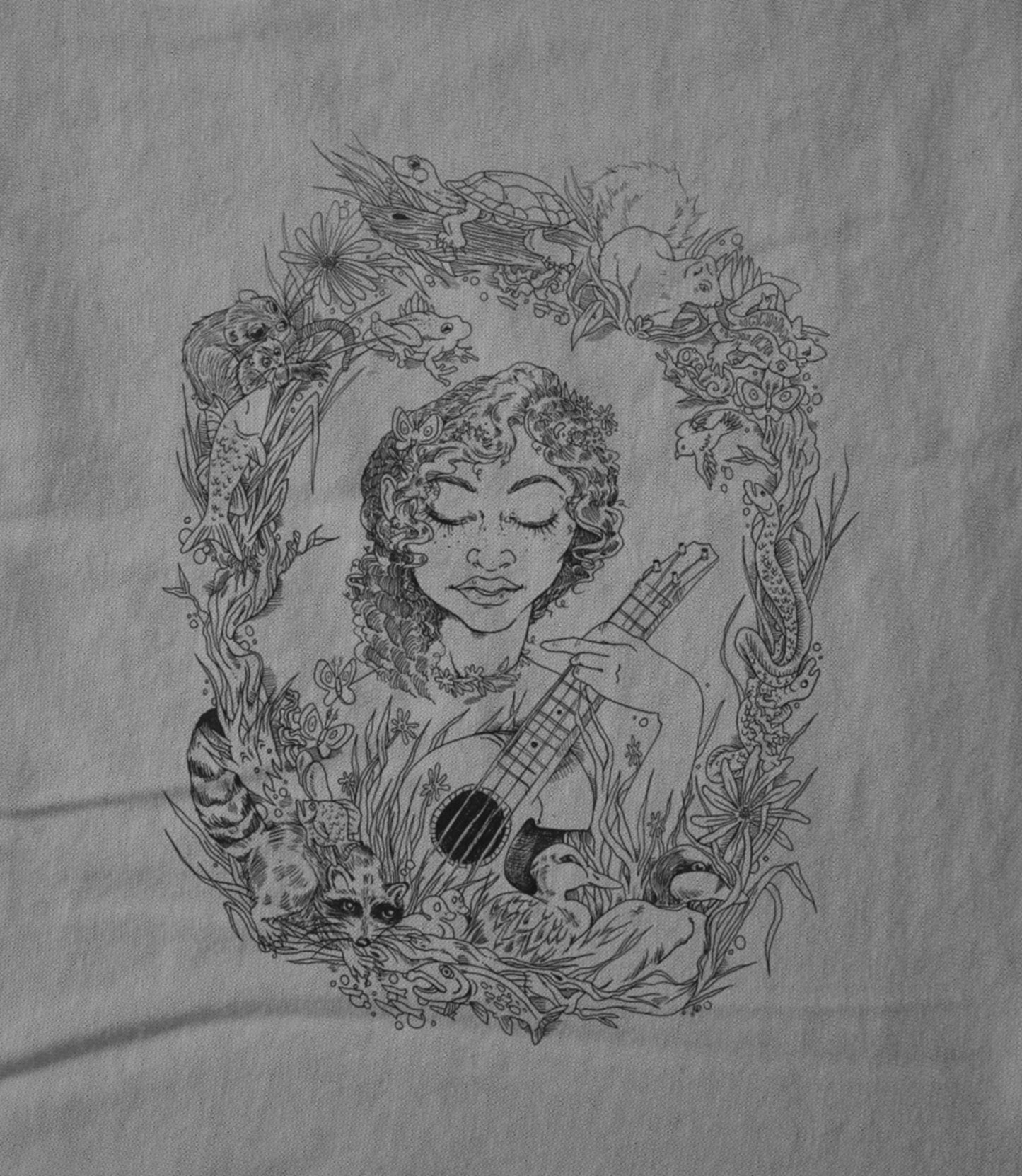 Lake Portrait by Kat Dee Unisex T-shirt
