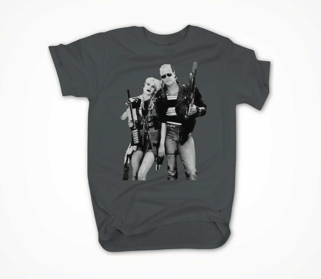MICKEY AND MALLORY Asphalt Unisex T-shirt