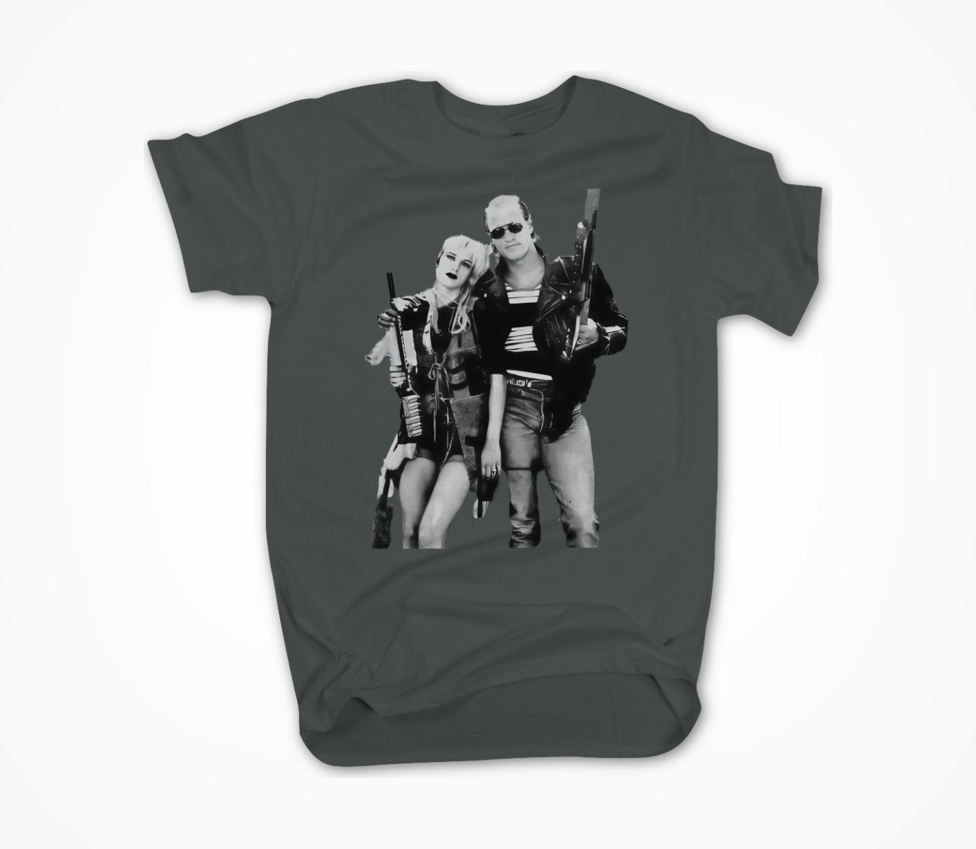 MICKEY AND MALLORY Asphalt Unisex T-shirt