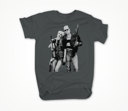 MICKEY AND MALLORY Asphalt Unisex T-shirt