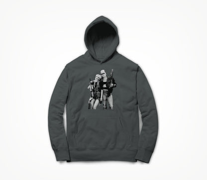 MICKEY AND MALLORY Asphalt Hoodie