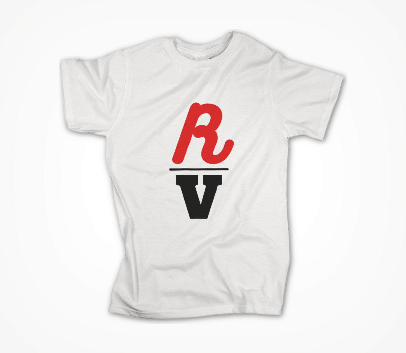 RV logo - White Unisex T-shirt