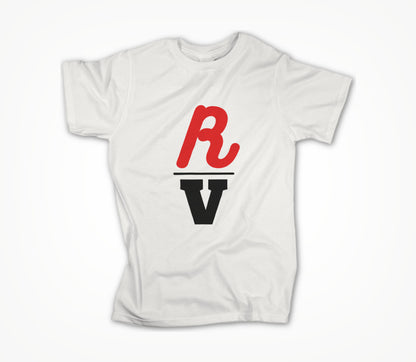 RV logo - White Unisex T-shirt