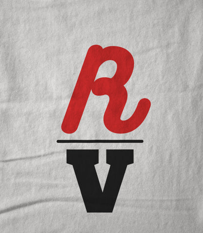 RV logo - White Hoodie