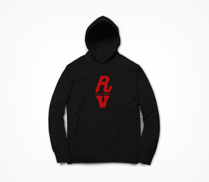 RV logo - Black Hoodie