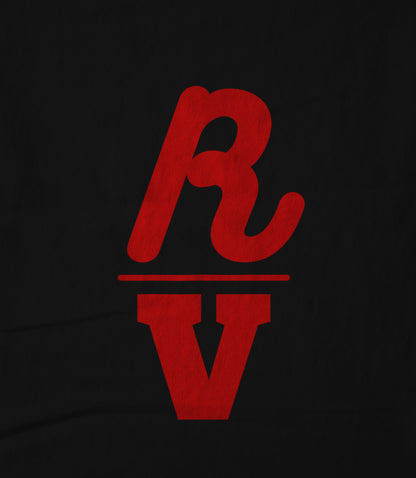 RV logo - Black Unisex T-shirt