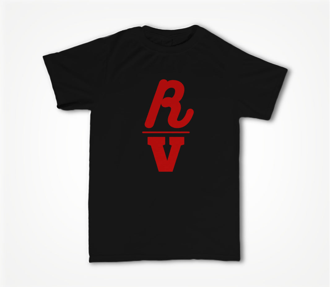 RV logo - Black Unisex T-shirt