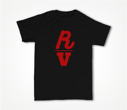 RV logo - Black Unisex T-shirt