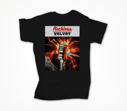 Microphone on Fire Unisex T-shirt