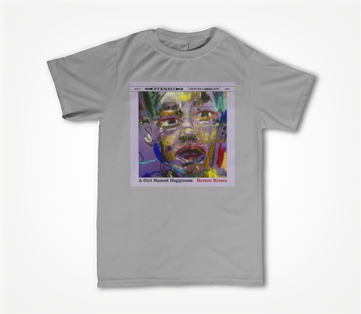 A Girl Named Happiness Cover Art Unisex T-shirt