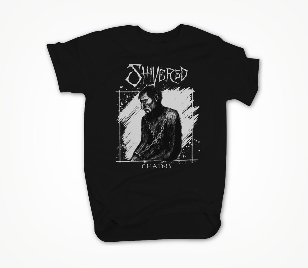 Chains Black Unisex T-shirt