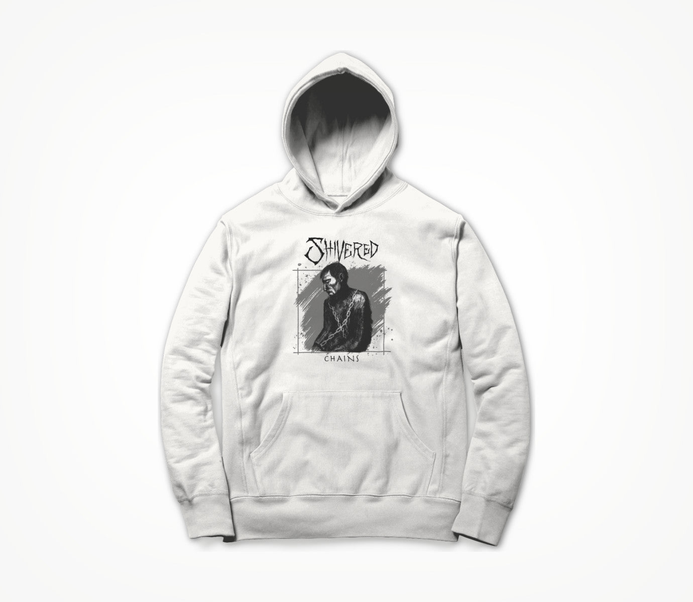 Chains White Hoodie