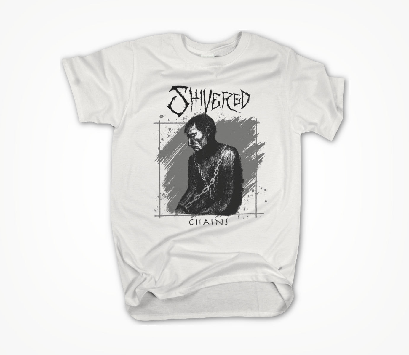 Chains White Unisex T-shirt