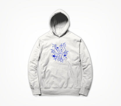 Rocket Rules White Hoodie