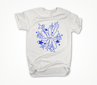 Rocket Rules White Unisex T-shirt