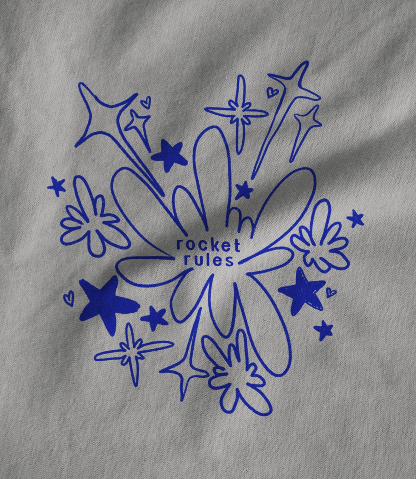 Rocket Rules White Hoodie