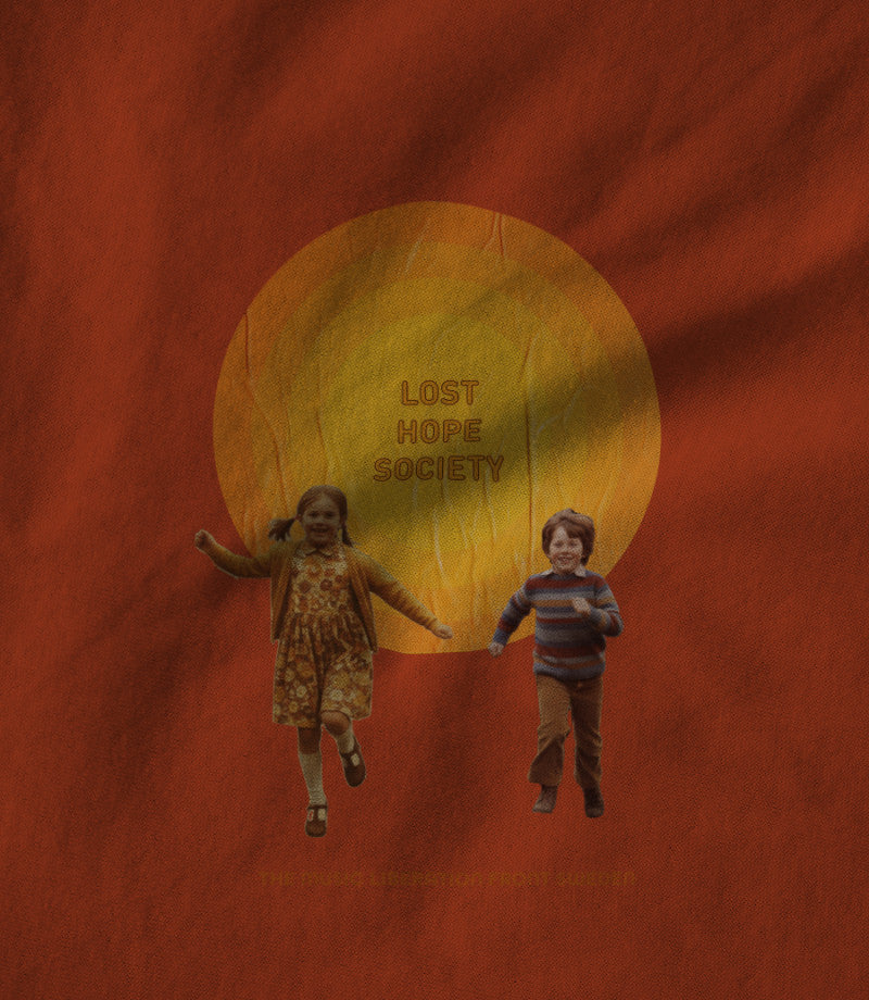 Lost Hope Society orange T-shirt
