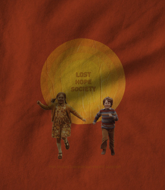 Lost Hope Society orange T-shirt