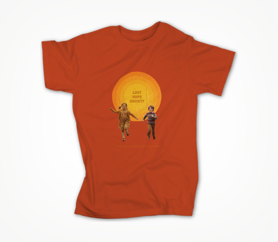 Lost Hope Society orange Unisex T-shirt