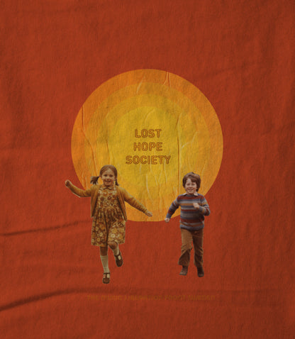 Lost Hope Society orange Unisex T-shirt