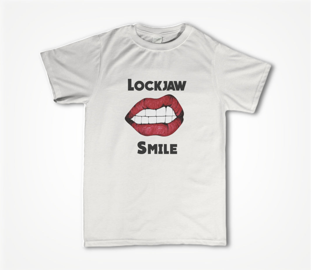 Lockjaw Smile Grey Logo Unisex T-shirt