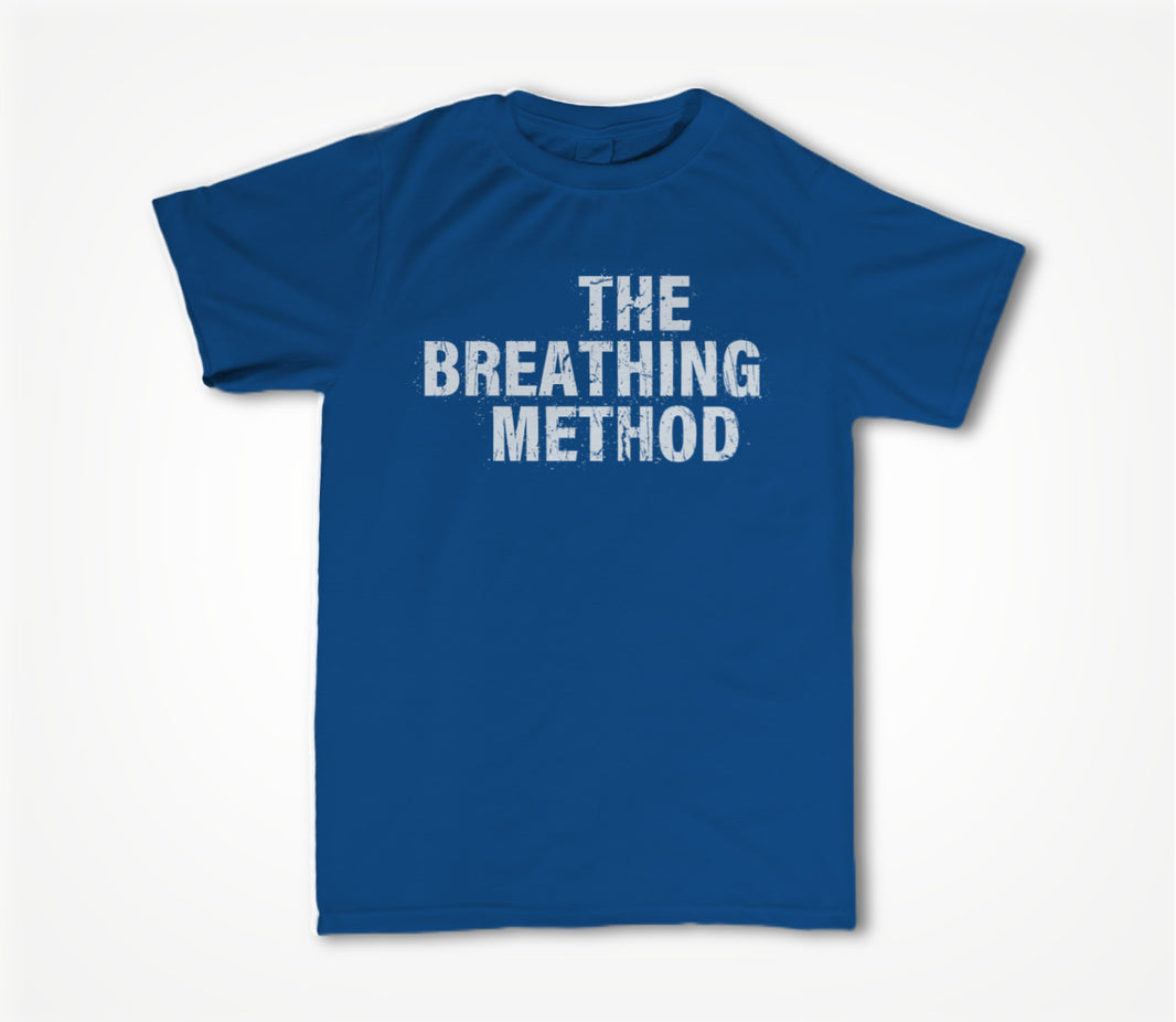 Blue , , White Logo Unisex T-shirt