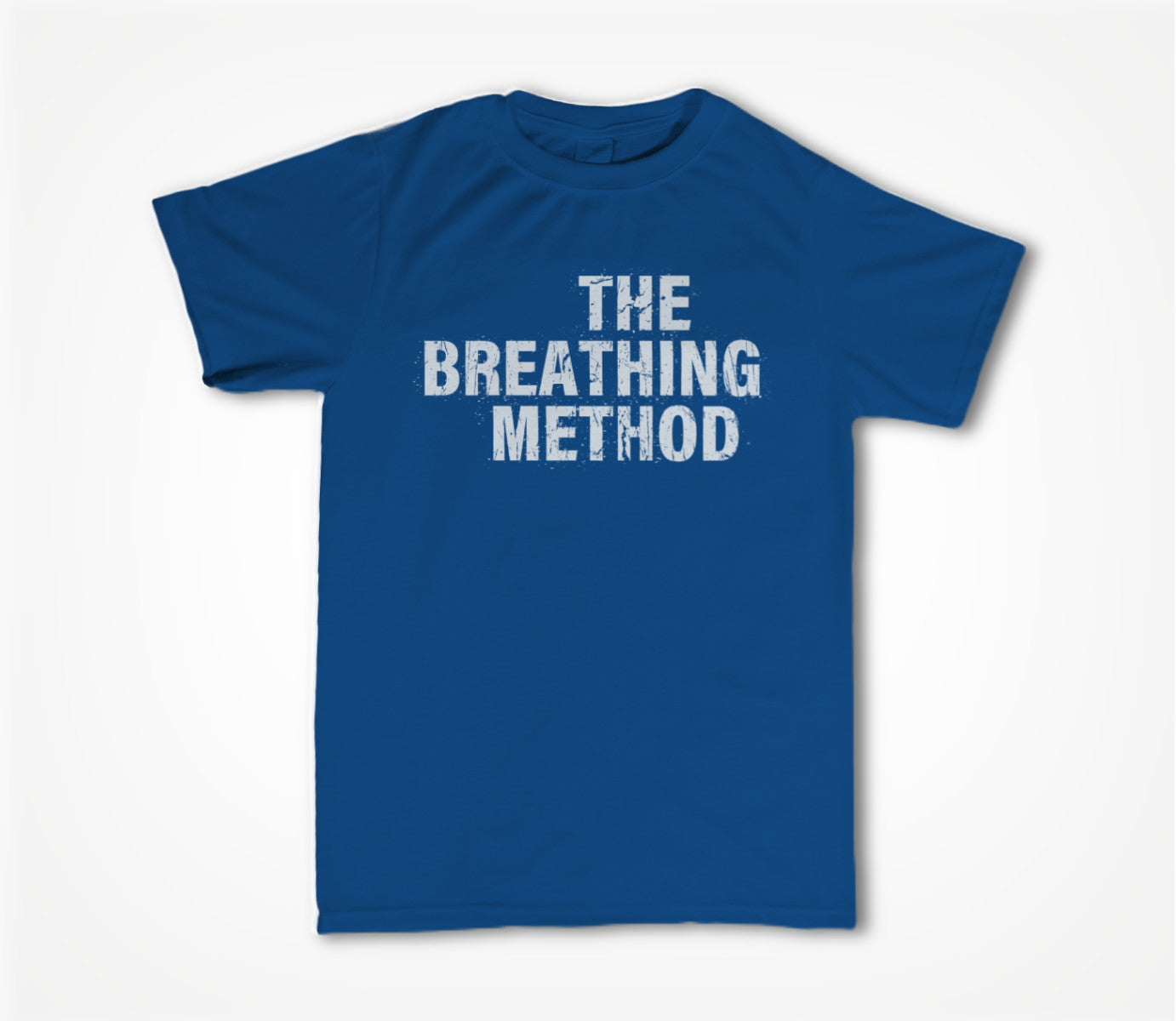 Blue , , White Logo Unisex T-shirt