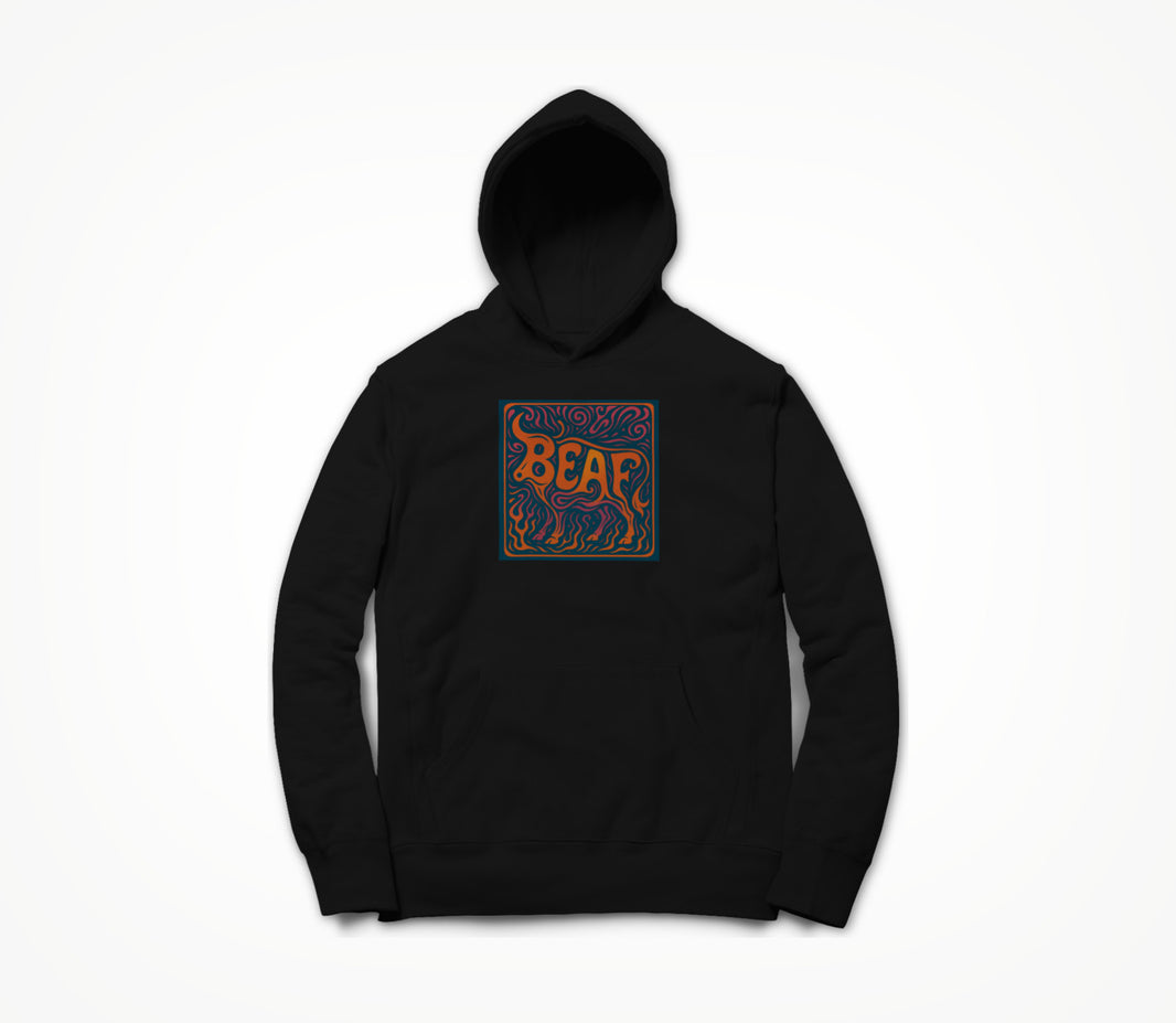 BEAF - Smokey Flame Design T Hoodie
