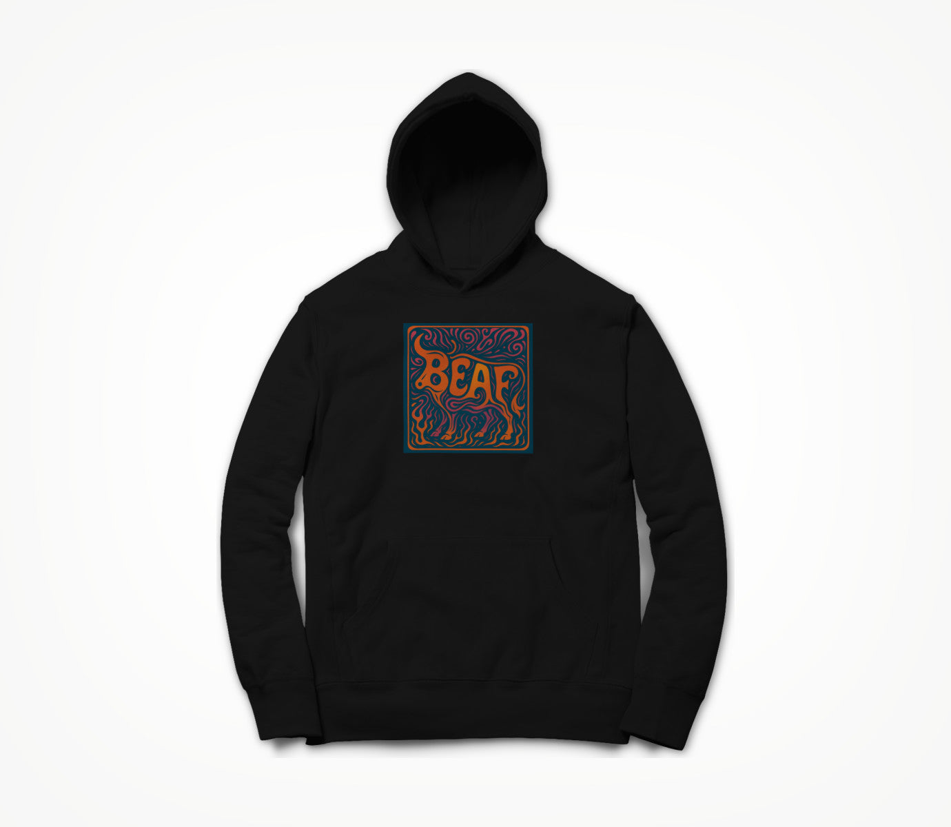 BEAF - Smokey Flame Design T Hoodie