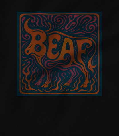 BEAF - Smokey Flame Design T Hoodie