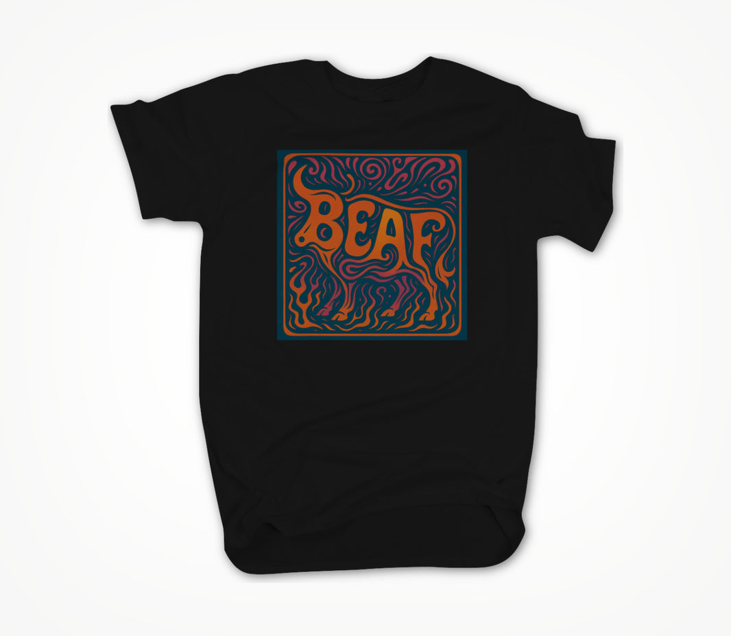 BEAF - Smokey Flame Design T Unisex T-shirt