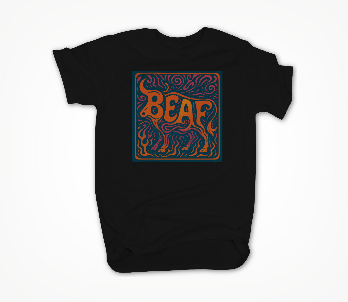 BEAF - Smokey Flame Design T Unisex T-shirt