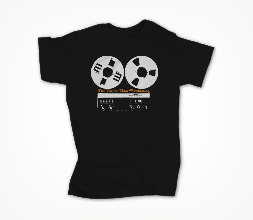 Tape recorder (black) Unisex T-shirt