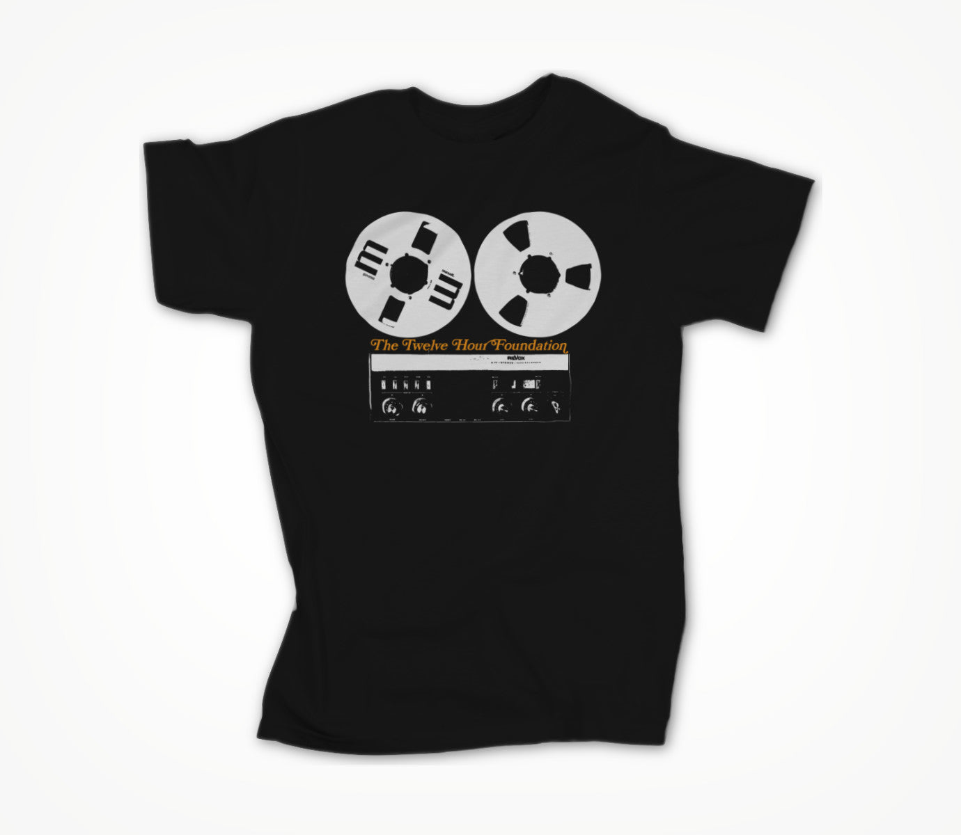 Tape recorder (black) Unisex T-shirt