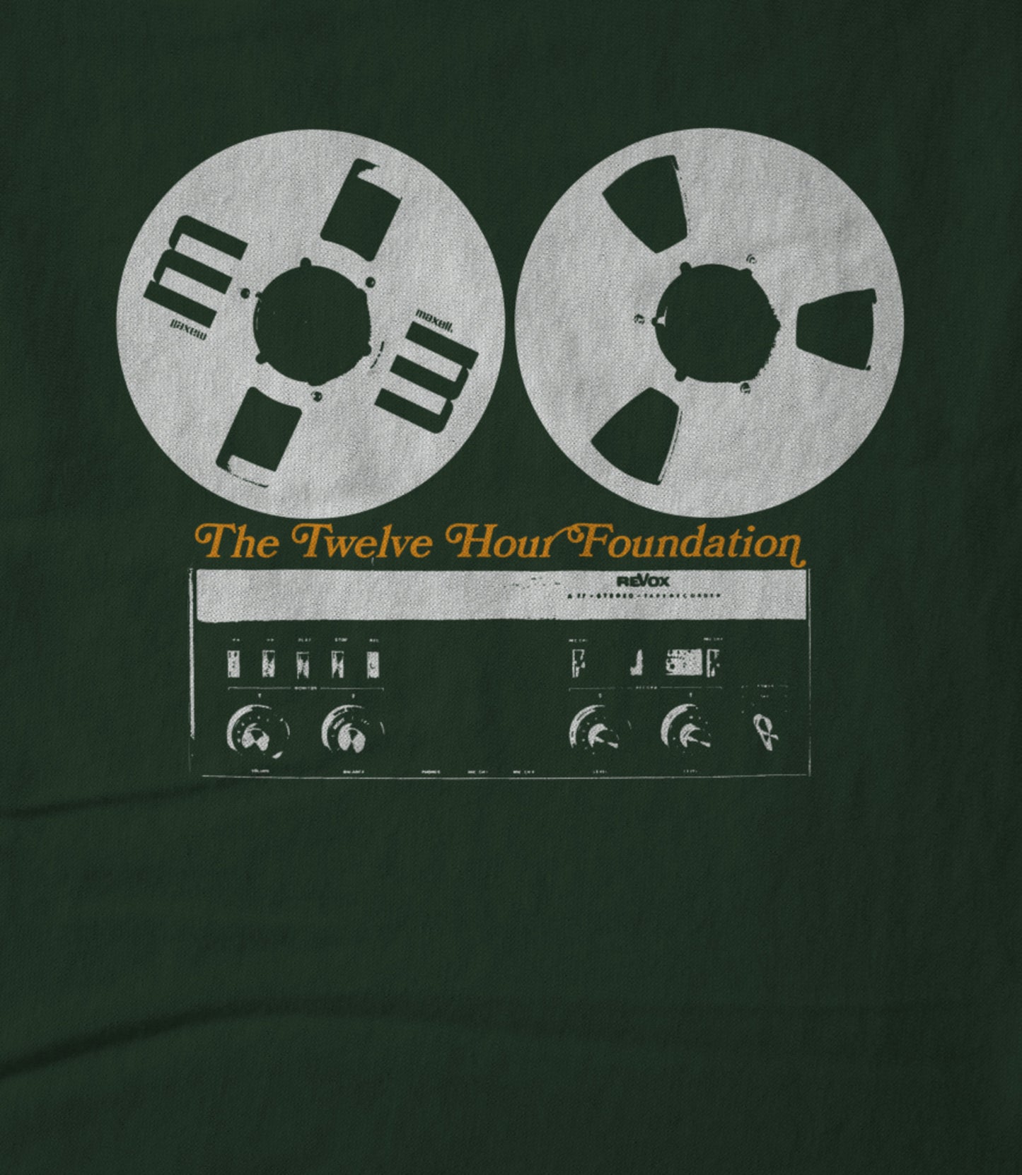 Tape recorder (green) Unisex T-shirt
