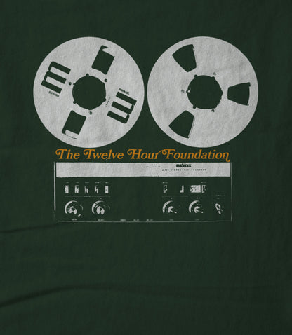Tape recorder (green) Unisex T-shirt