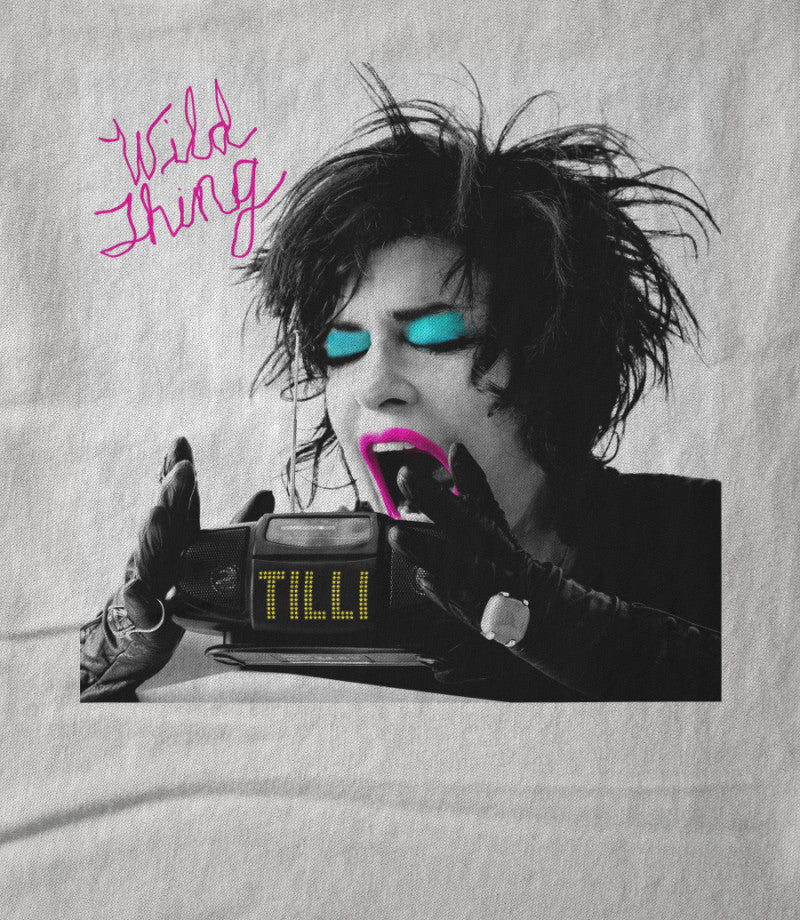 "Wild Thing" white t-shirt