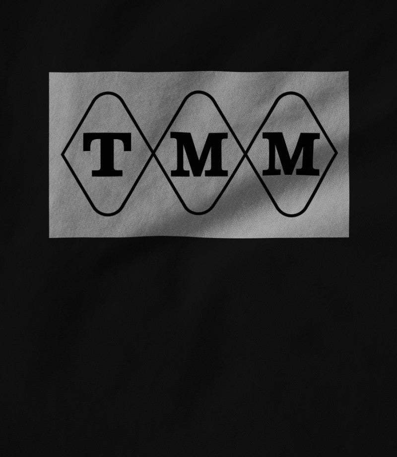 Tres Melo Musique logo black shirt