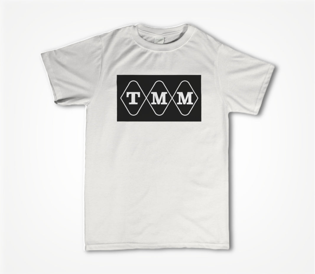 Tres Melo Musique logo white Unisex T-shirt