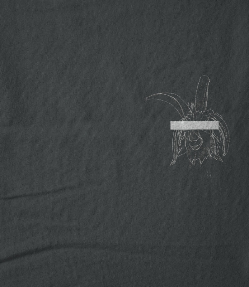 UVB-76 Small Crest Logo T-Shirt (Asphalt)