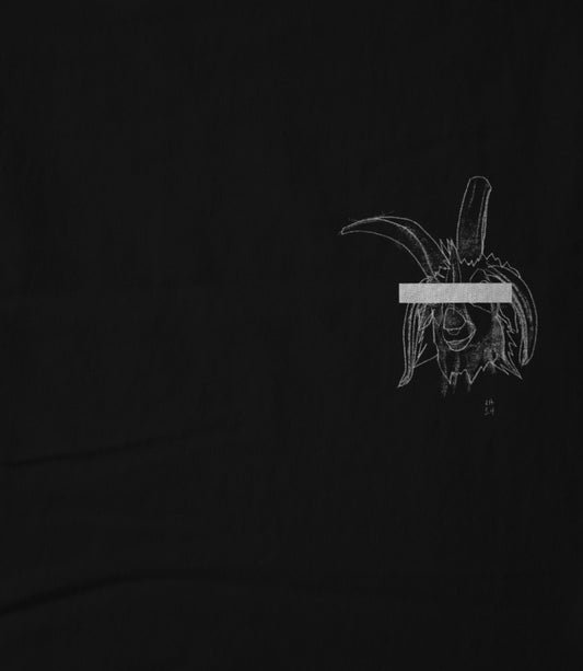 UVB-76 Small Crest Logo T-Shirt (Black)