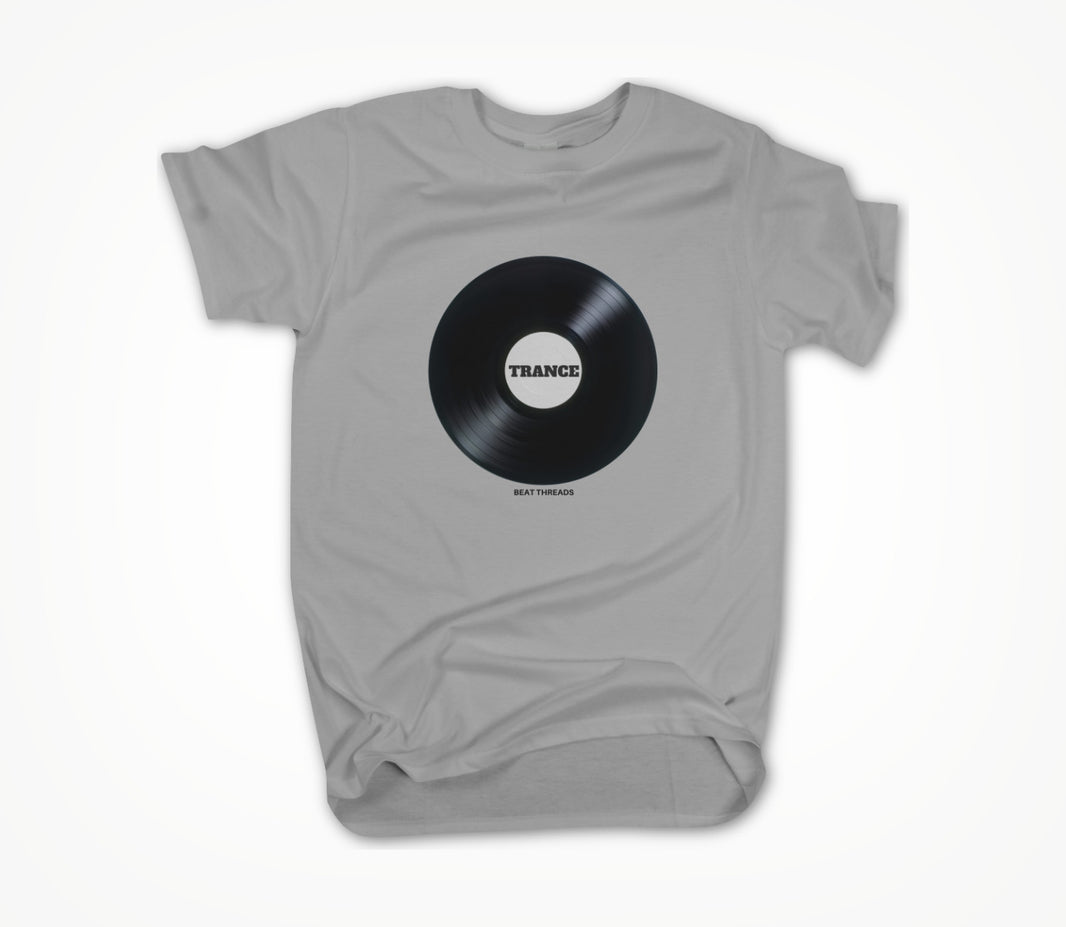 RECORD - TRANCE - GREY Unisex T-shirt