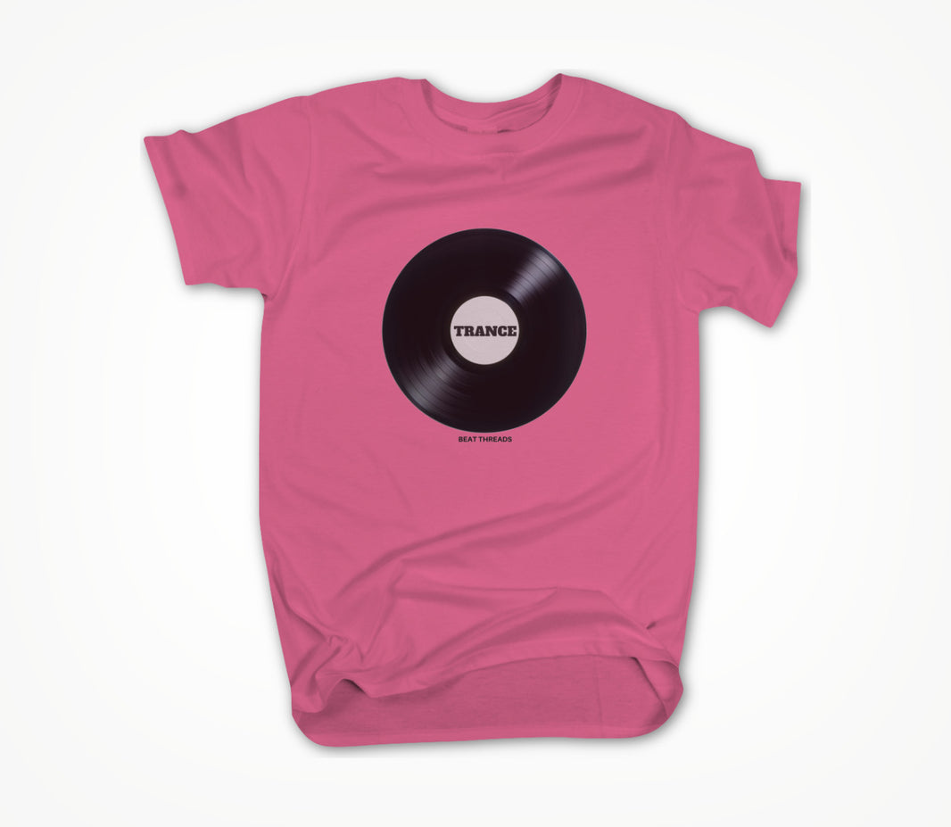 RECORD - TRANCE - PINK Unisex T-shirt