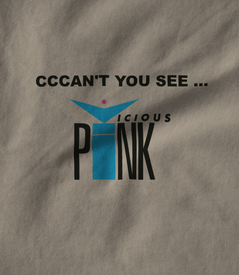 CCCAN'T YOU SEE + Vicious Pink Logo