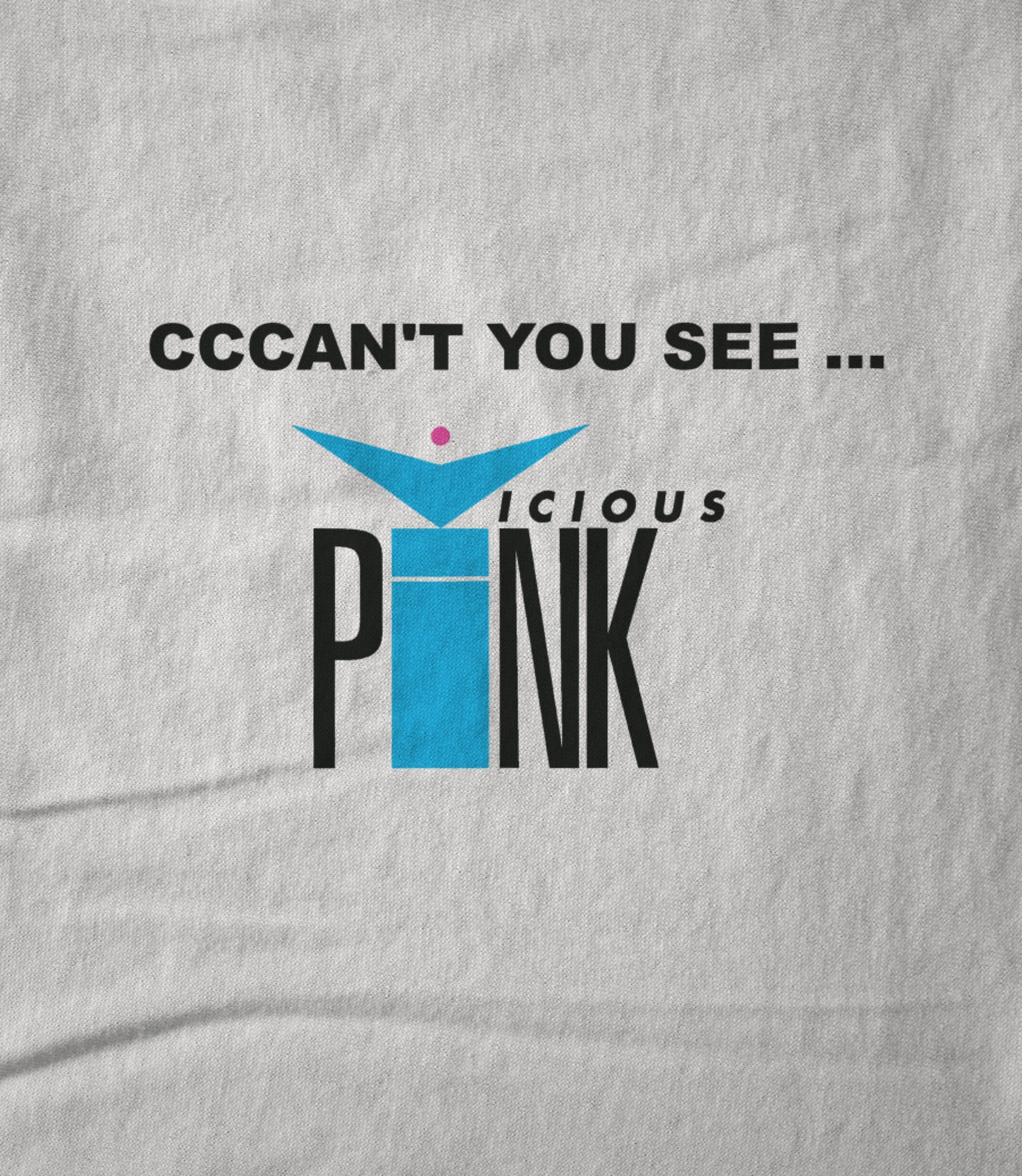 CCCAN'T YOU SEE + Vicious Pink Logo Hoodie