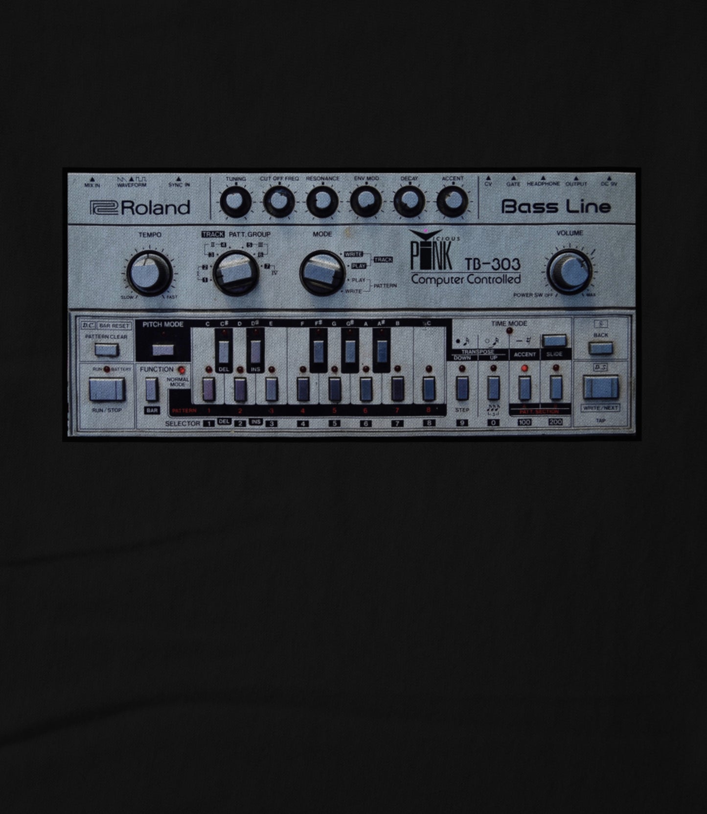 Roland Bass Line TB303 Unisex T-shirt
