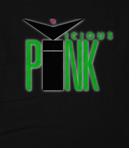 VICIOUS PINK Green Logo Unisex T-shirt